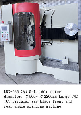 300-1800 mm grote CNC voor- en achterhoek slijpmachine