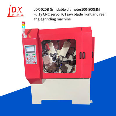 LDX-020B Volledig afgesloten CNC TCT zaagblad Voor- en achterhoek slijpmachine