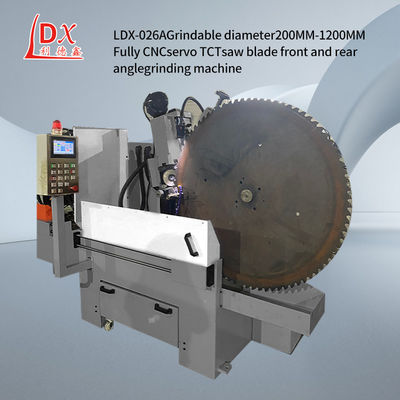 Hoogprecisie grote TCT zaagblad voor- en achterhoek slijpmachine LDX-026A