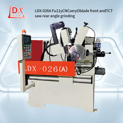 Volledige CNC cirkelzaagblad voor- en achterhoek slijpmachine LDX-026A