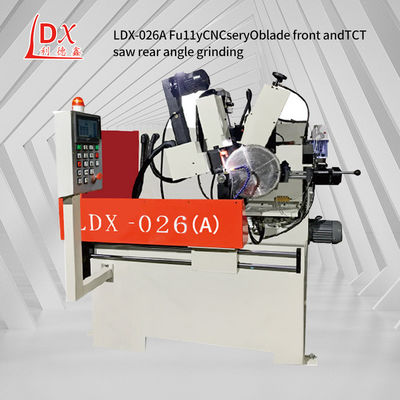 LDX-026A Full CNC Circular Saw Blade Voor- en achterhoek slijpmachine fabrikanten