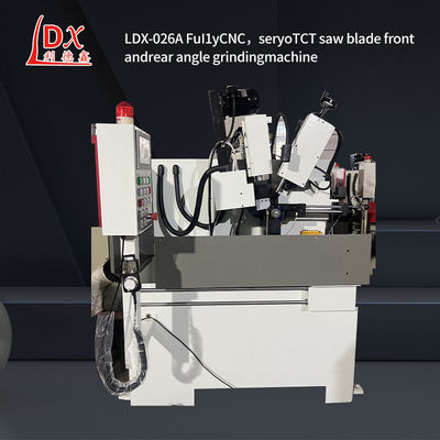 LDX-026A Guangdong Automatische cirkelzaag voor en na hoek slijpmachine Fabriek Groothandel