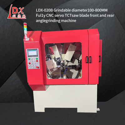 LDX-020B Volledig CNC cirkelvormige zaagblaad met draaiband slijpmachine