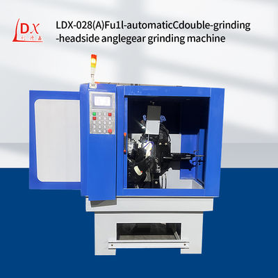 LDX-028A Drie-assige volledige CNC cirkelvormige zaagblaad Dubbele slijpkop zijdelingse slijpmachine