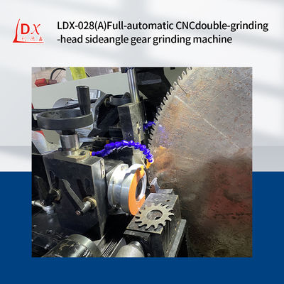 LDX-028A Vervaardiger Direct Servo Set Messer Circular Saw Blade Double Grinding Head Side Grinding Machine