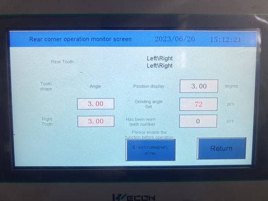LDX-020A Fabrieksdirecte automatische zaagblad voor- en achterhoek slijpmachine