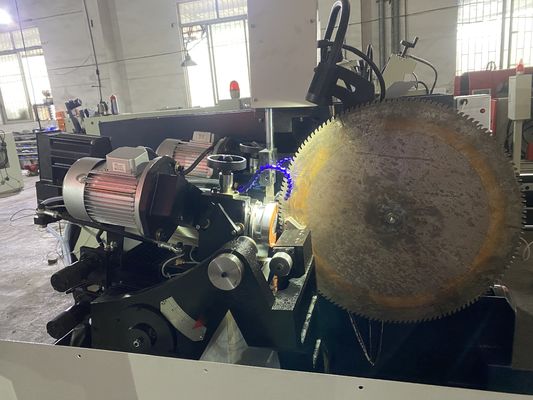 LDX-028A Nieuwe servovo voedingslegering Saagblad Dubbele slijpkop zij slijpmachine