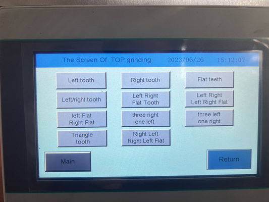 LDX-020A Fabrieksdirecte automatische zaagblad voor- en achterhoek slijpmachine