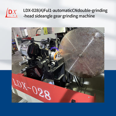 LDX-028A Servo Set Tool CNC-cirkelzaagblad Dubbele slijpkop Zijhoektandwielslijpmachine