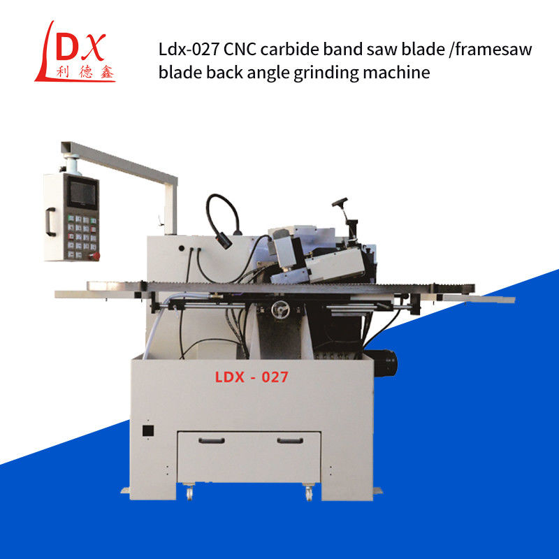 Volledige CNC Carbide Band Saw Blade Frame Saw Blade Inverted Rear Angle Grinding Machine
