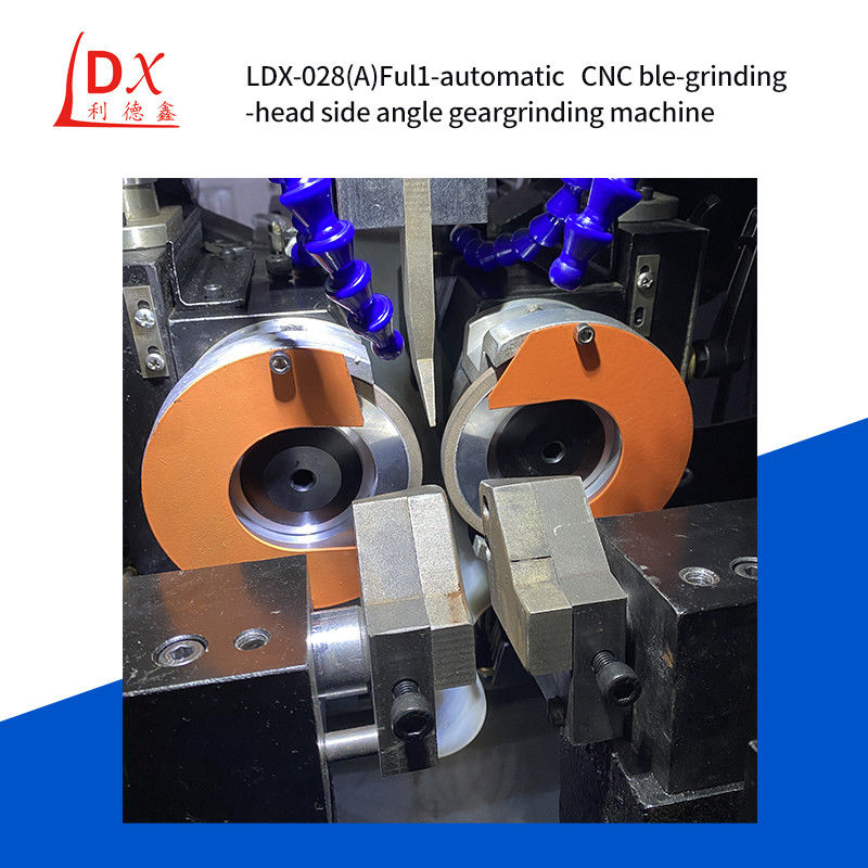 Servo TCT zaag Circulaire zaagblad Dubbele slijpkop zijkanthoek Volle CNC slijpmachine LDX-028A