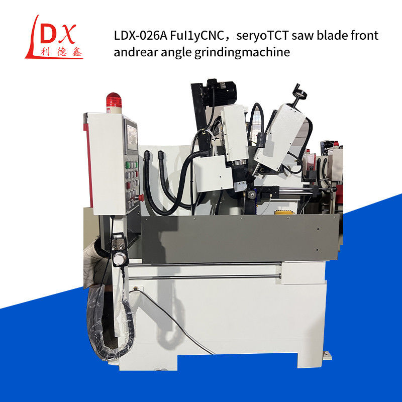 Open Full CNC Servo Circular Saw Blade voor en achterhoek slijpmachine LDX-026A
