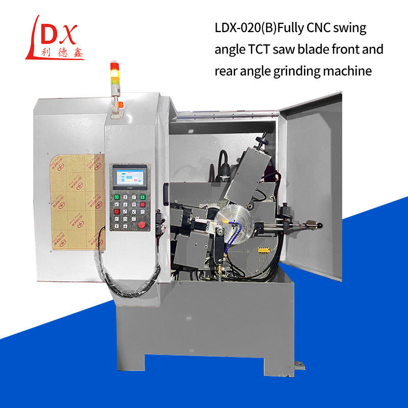 Volledig gesloten CNC TCT cirkelzaagblad Voor- en achterhoek slijpmachine LDX-020B