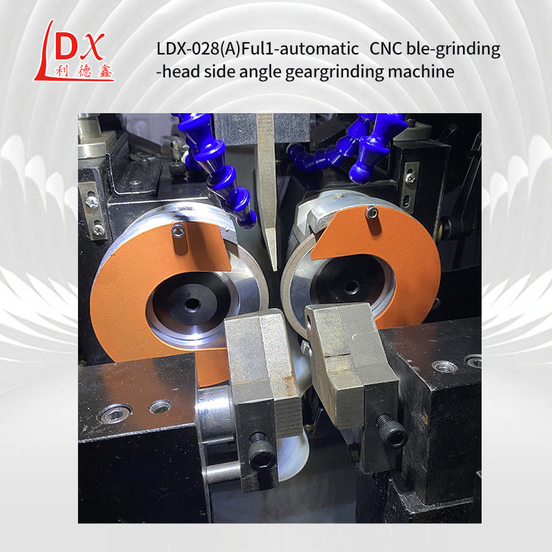 Volledige CNC cirkelzaagblad Dubbele slijpkop zijhoek versnellingsraten slijpmachine LDX-028A