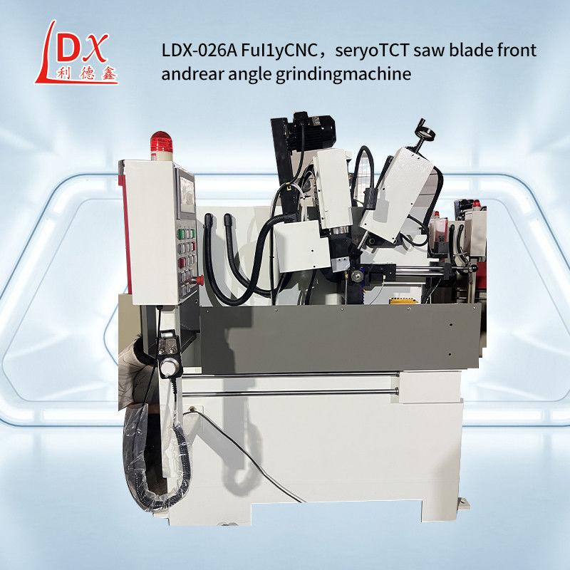 LDX-026A Servo feed NC TCT Circular Saw Blade Front And Rear Angle slijpmachine