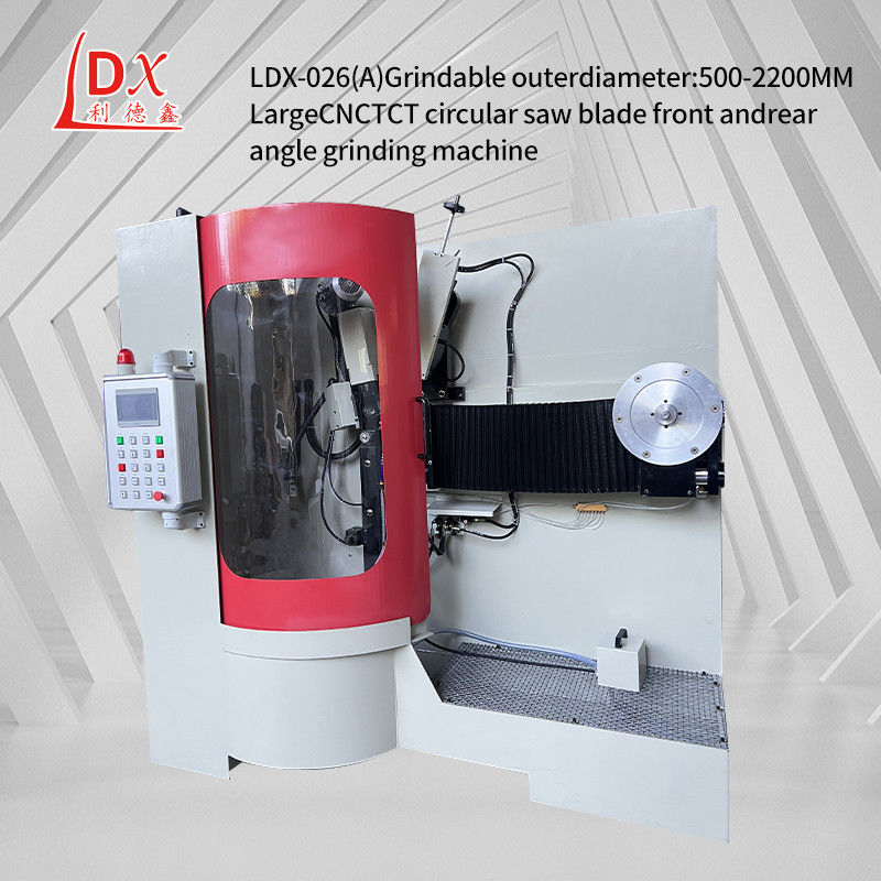 LDX-026A 500-1800MM Diameter Full CNC Servo Feed Circular Saw Blade Gear slijpmachine