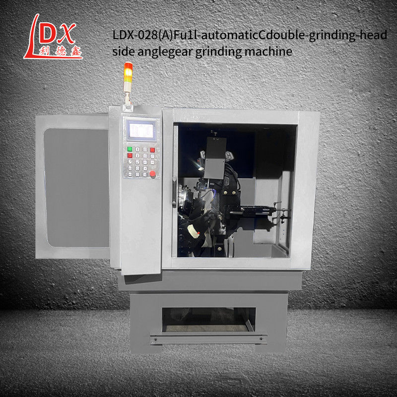 LDX-028A Volledig afgesloten CNC servo cirkelvormige zaagblad hoofd zijdelingse dubbele slijpmachine