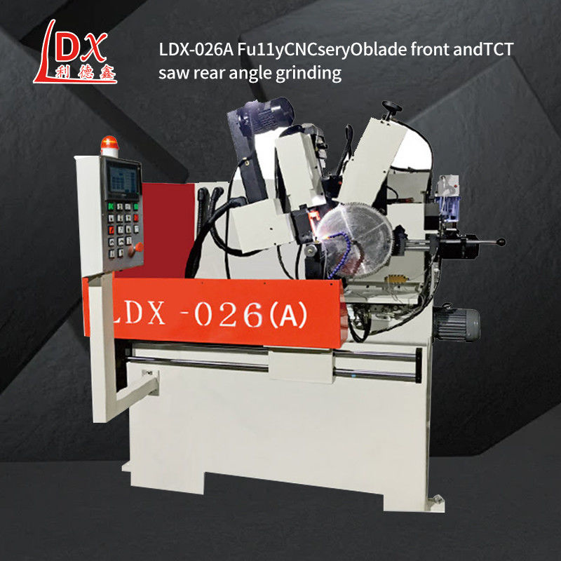 LDX-026A CNC TCT Circular Saw Blade Voor- en achterhoek slijpmachine fabrikanten