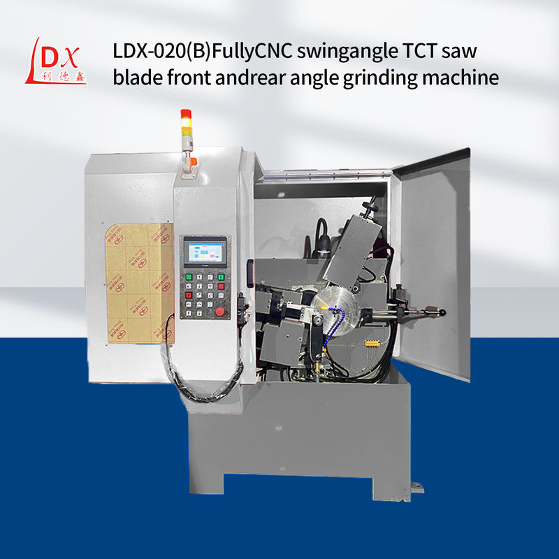 LDX-020B Full CNC Circular Saw Blade Front And Rear Angle Grinding Machine Factory Groothandel