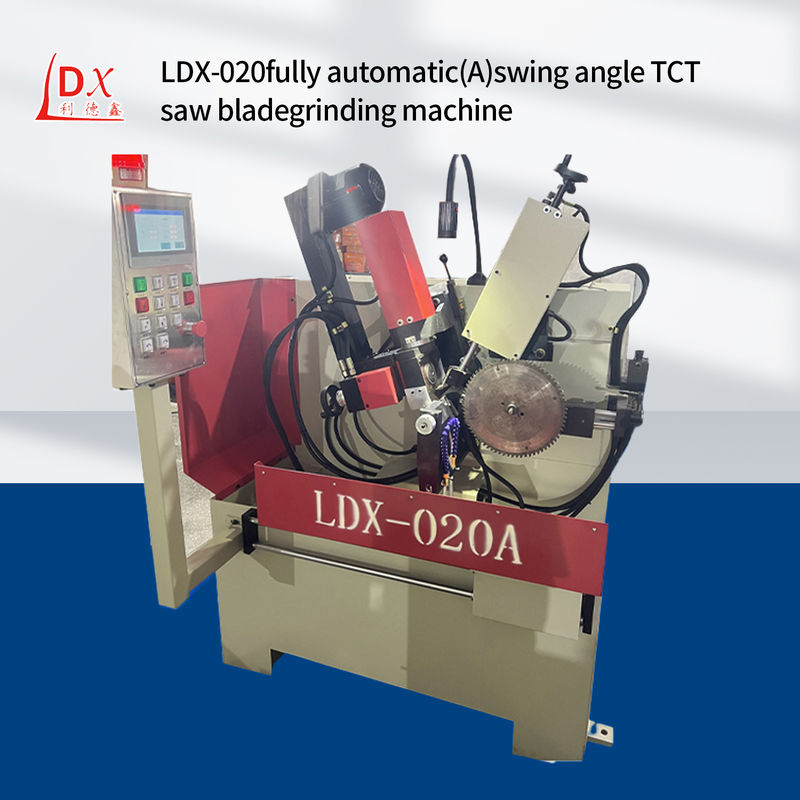 LDX-020A Automatische houtbewerking zaagblad voor- en achterhoek slijpmachine Fabriek directe verkoop