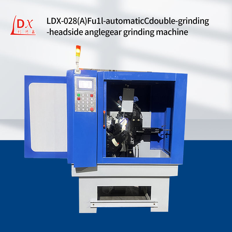 LDX-028A Drie-assige volledige CNC cirkelvormige zaagblaad Dubbele slijpkop zijdelingse slijpmachine