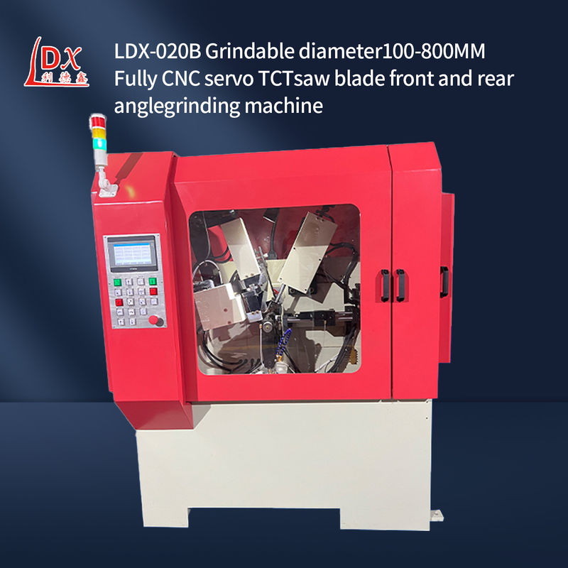LDX-020B Servo-voeding Full CNC zaagblad Voor- en achterhoek slijpmachine